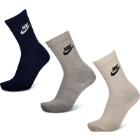Nike Everyday Essential Crew 3 Pack Unisex Socken - Beige - Größe 38 - 42 - Baumwolle von Nike