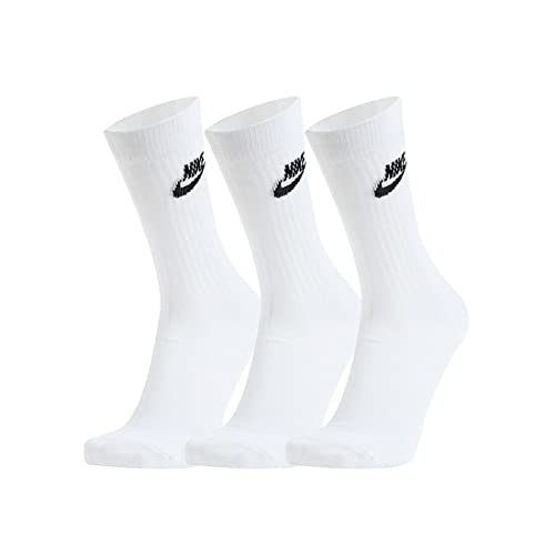 Nike Everyday Essential Socks Socken 3er Pack (DE/NL/SE/PL, Numerisch, 47, 50, Regular, Regular, white/black) von Nike