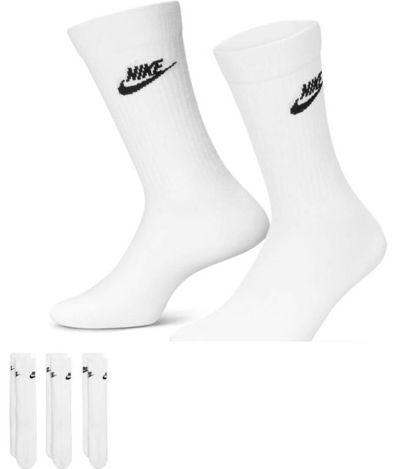 Nike - Everyday Essential - Weiße Socken im 3er-Pack von Nike