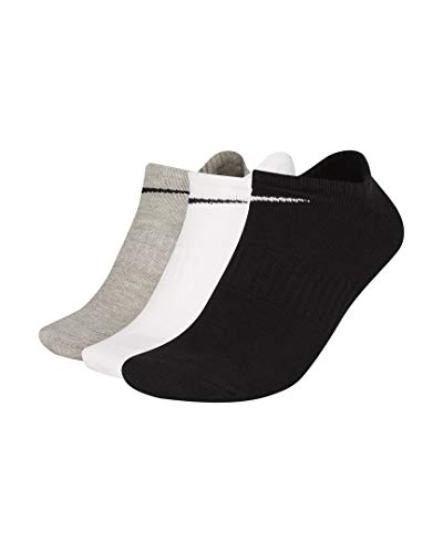 Nike Everyday Lightweight No Show Socks Socken 3er Pack (L, multi) von Nike