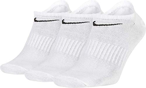 Nike Everyday Lightweight No Show Socks Socken 3er Pack (XL, white) von Nike