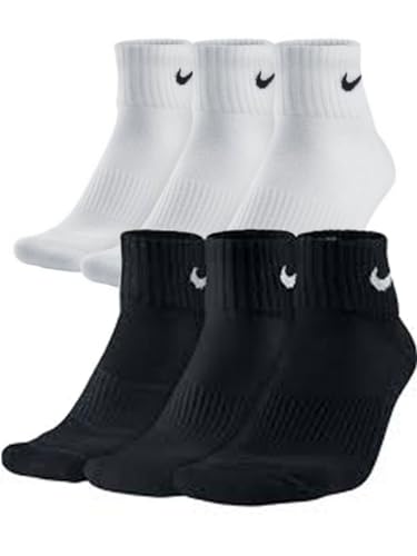 Nike Everyday Lightweight Socks Socken 3er Pack (DE/NL/SE/PL, Numerisch, 34, 38, Regular, Regular, white/black) von Nike