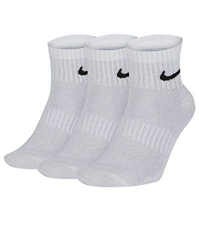 Nike Everyday Lightweight Socks Socken 3er Pack (XL, white/black) von Nike