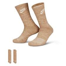 Nike Everyday Plus Crew Socks 2er Pack (46-50, Coconut/White) von Nike