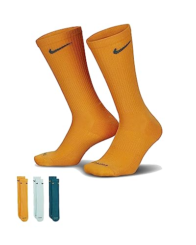 Nike Everyday Plus Cush Socks Socken 3er Pack (as3, numeric, numeric_34, numeric_38, regular, regular, multi II) von Nike