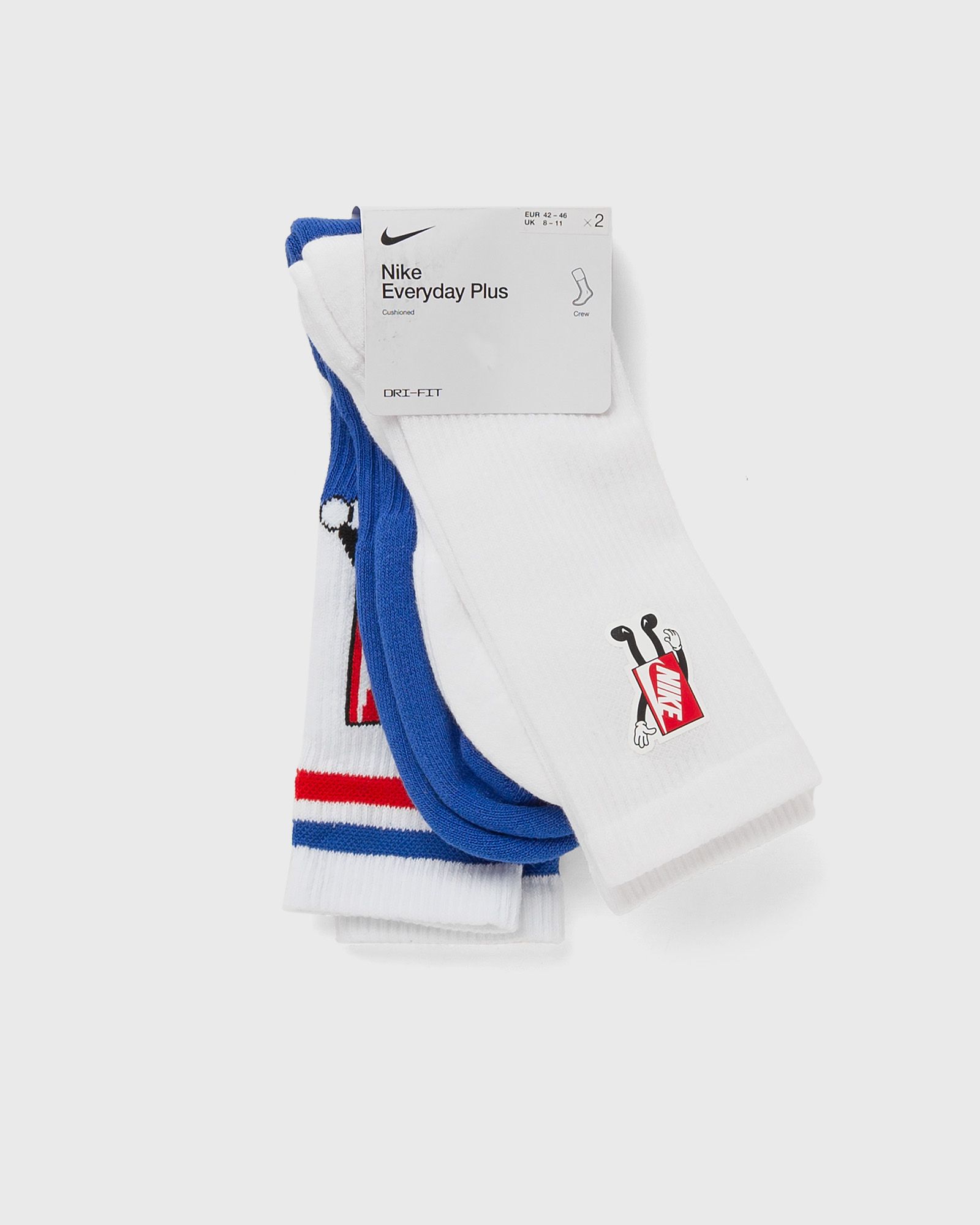Nike Everyday Plus Cushioned Crew Socks (2 Pairs) men Socks multi in Größe:M von Nike