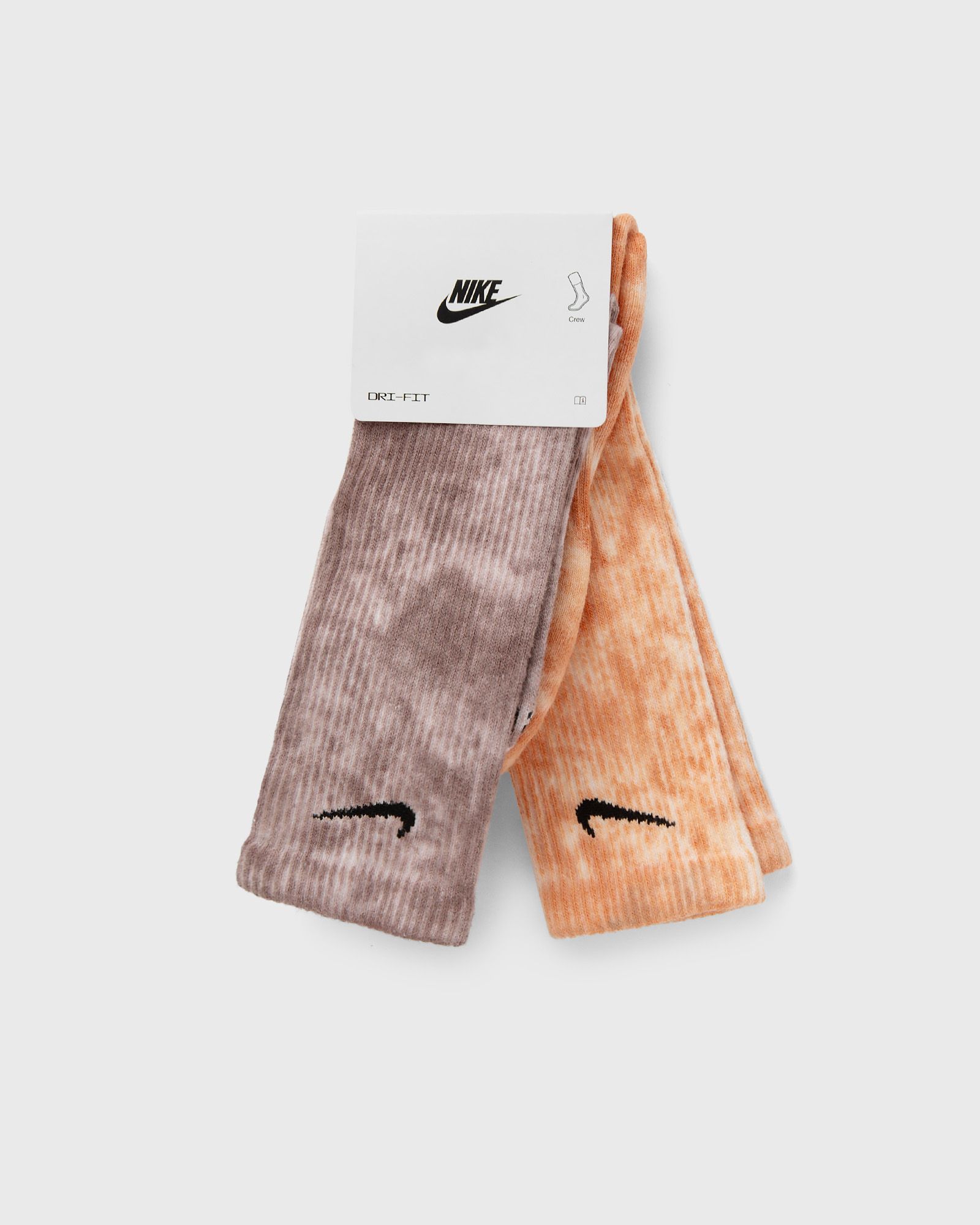 Nike Everyday Plus Cushioned Tie-Dye Crew Socks (2 Pairs) men Socks grey in Größe:M von Nike