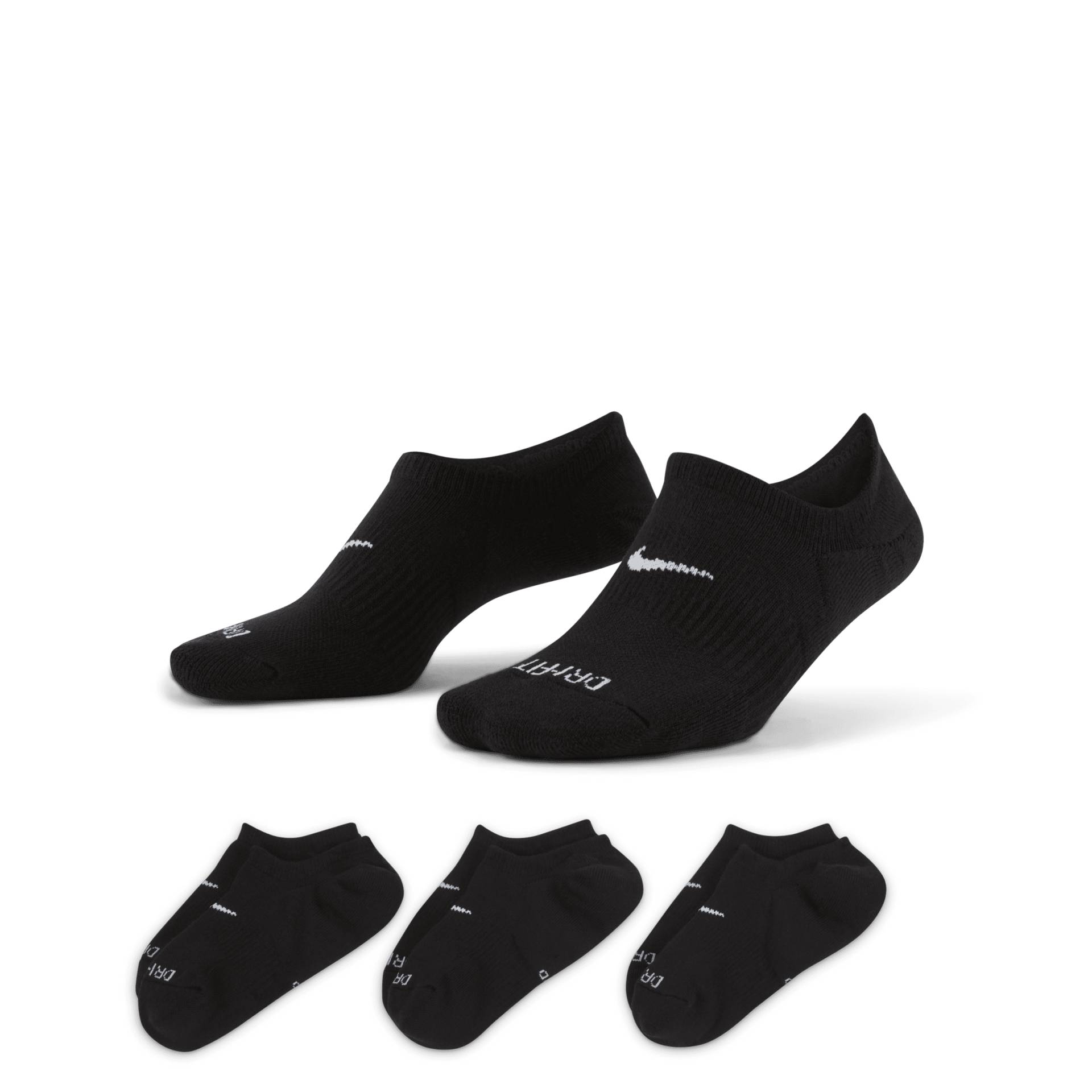 Nike Everyday Plus Cushioned Trainings-Footie-Socken für Damen (3 Paar) - Multi-Color von Nike
