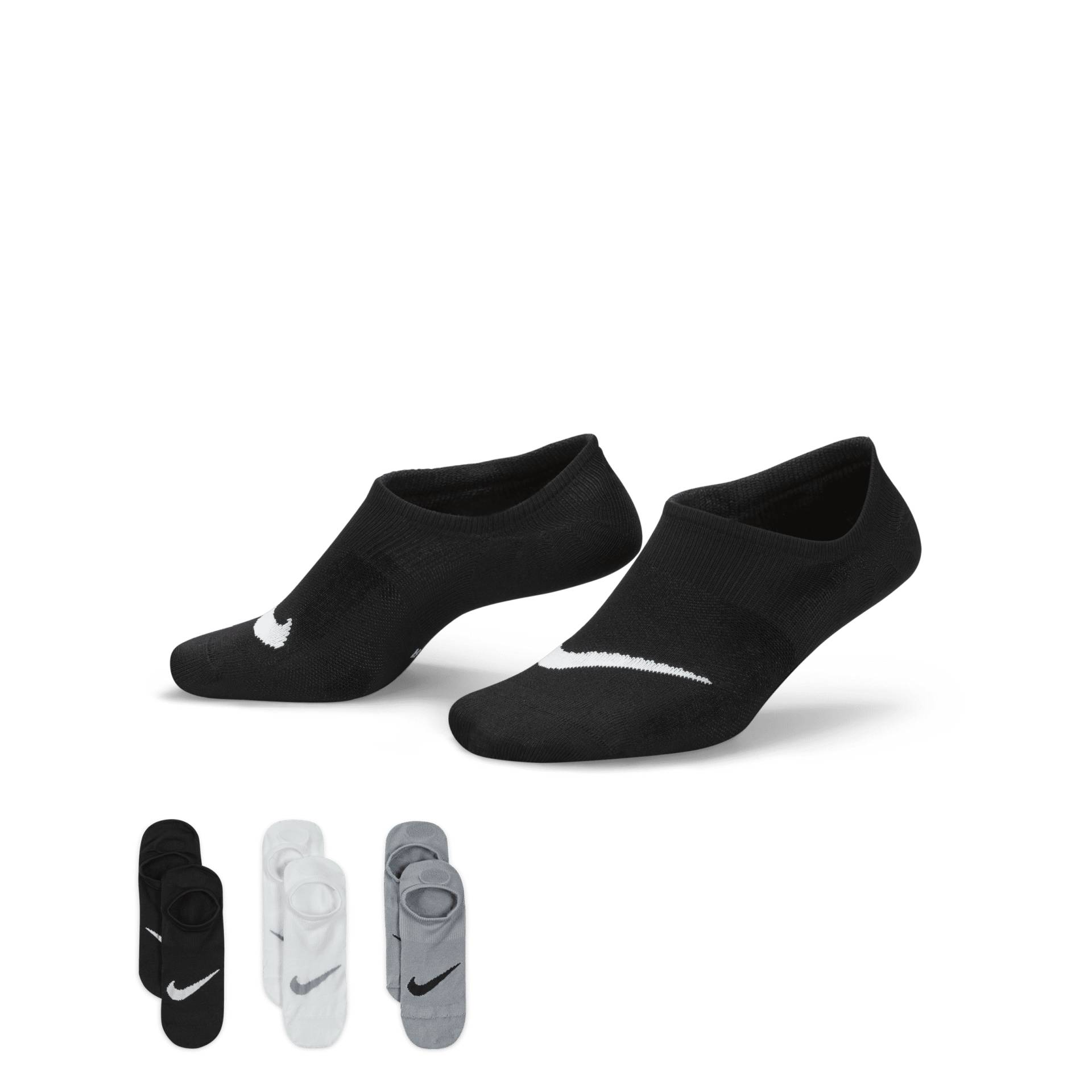 Nike Everyday Plus Lightweight Trainings-Footie-Socken für Damen (3 Paar) - Multi-Color von Nike