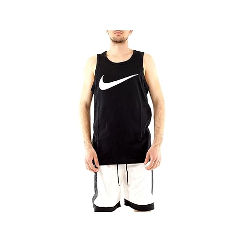 Nike FB9764-010 M NSW Tank ICON Swoosh Vest Herren Black Größe L von Nike