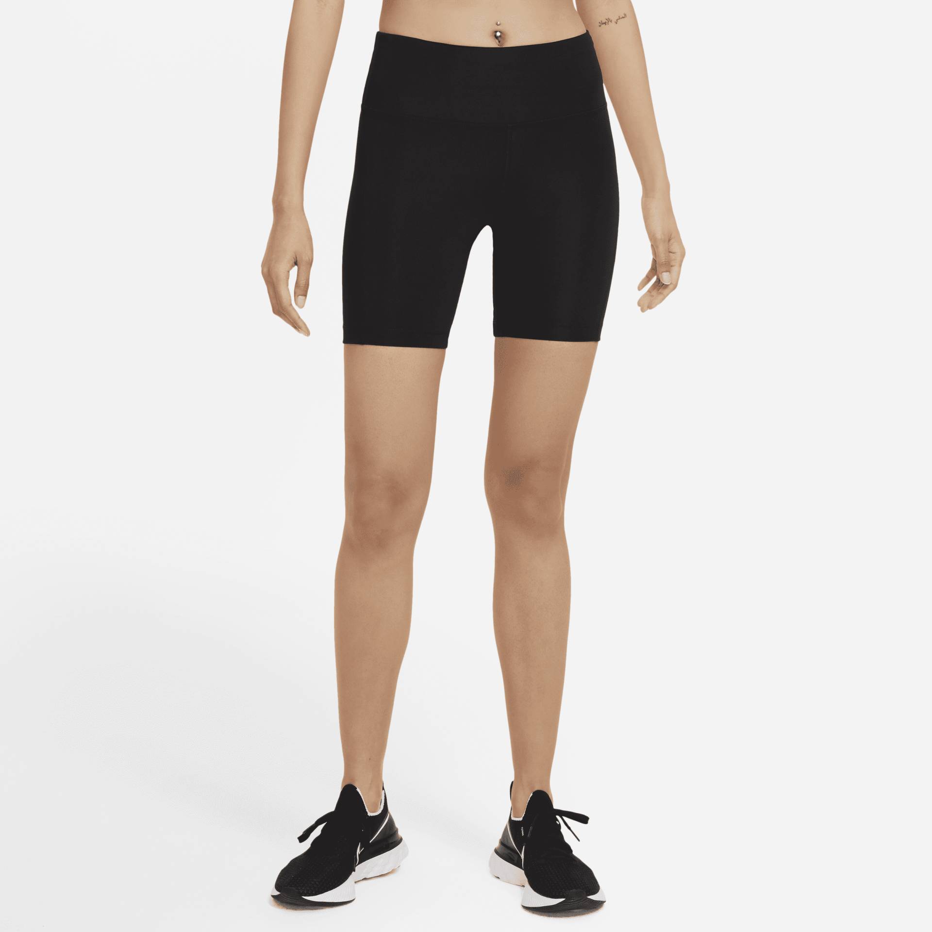 Nike Fast Damen-Laufshorts mit mittelhohem Bund (ca. 18 cm) - Schwarz von Nike