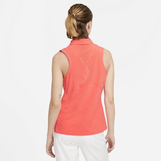 Nike Flex Ace ohne Arm Polo orange von Nike