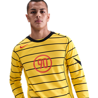 Nike Football Herren T-Shirts - Gelb - Größe XL - Baumwoll-Jersey von Nike