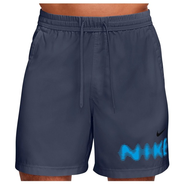 Nike - Form Dri-Fit 7 Unlined Versatile Shorts - Laufshorts Gr L blau von Nike