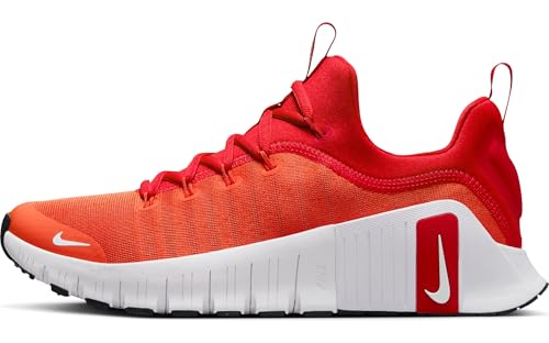 Nike Free Metcon 6 Damen Workout-Schuh, Picante Red/University Red/Schwarz/Weiß, 42.5 EU von Nike