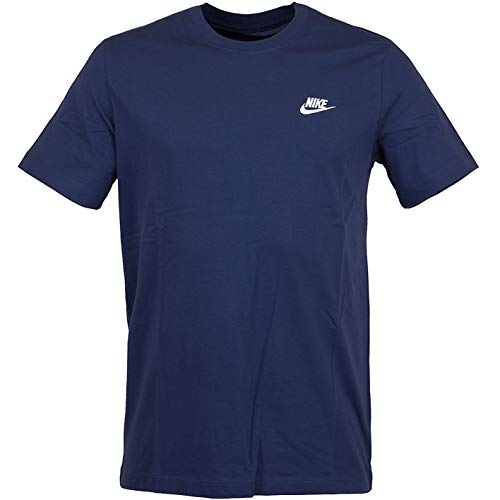 Nike Futura Club T-Shirt (L, Navy/White, l) von Nike