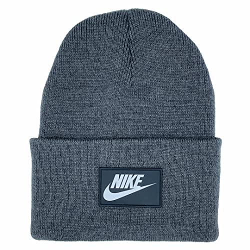 Nike Future Flash Cuffed Beanie grau/schwarz, dunkelgrau (Dark Heather Grey), Einheitsgr��e von Nike