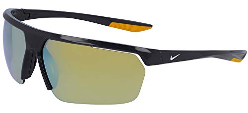 Nike Unisex Nk Performance Essentials Sunglasses, 015 Gridiron/Light Bone/Gold Mirr, 71 von Nike