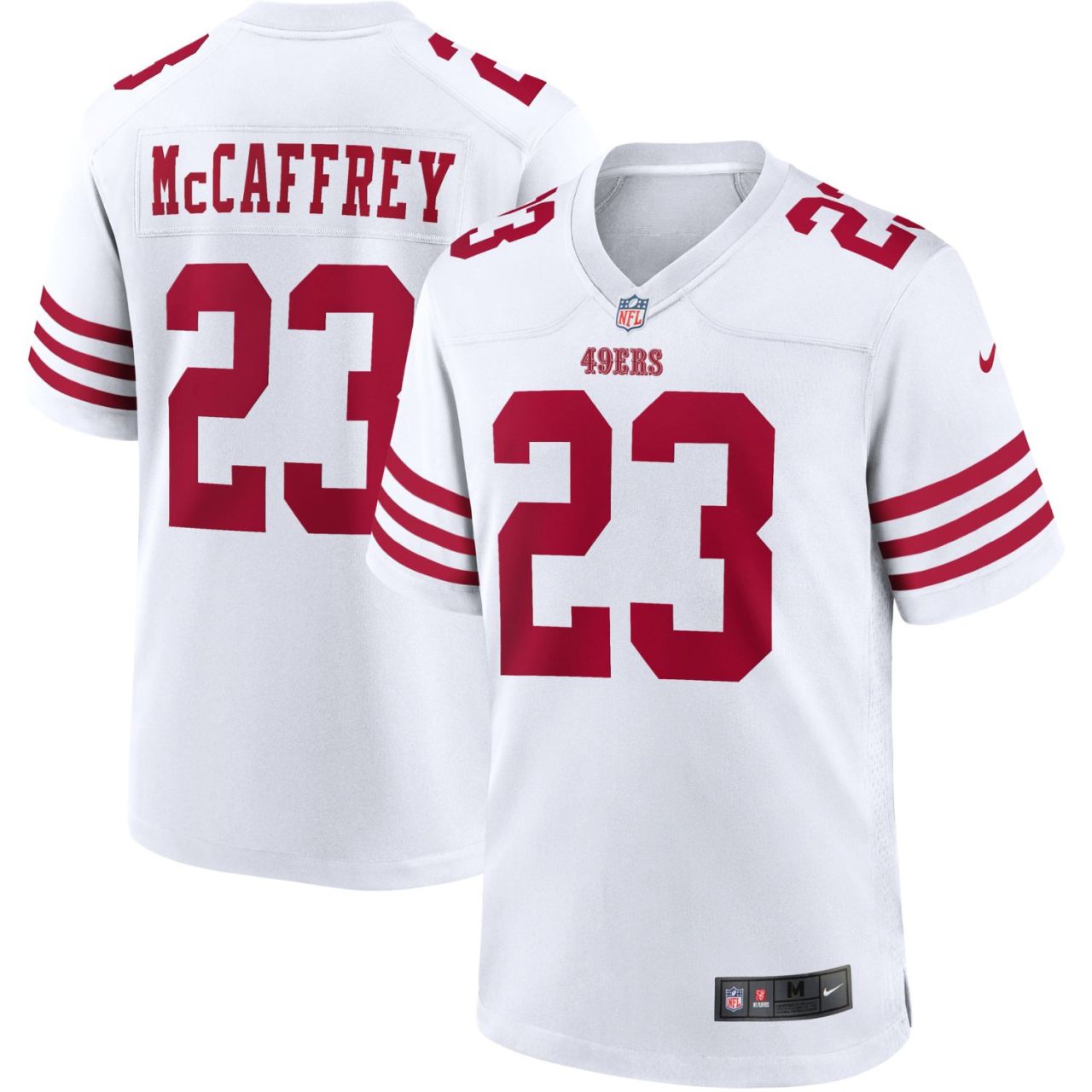 Nike GAME Jersey San Francisco 49ers #23 Christian McCaffrey von Nike