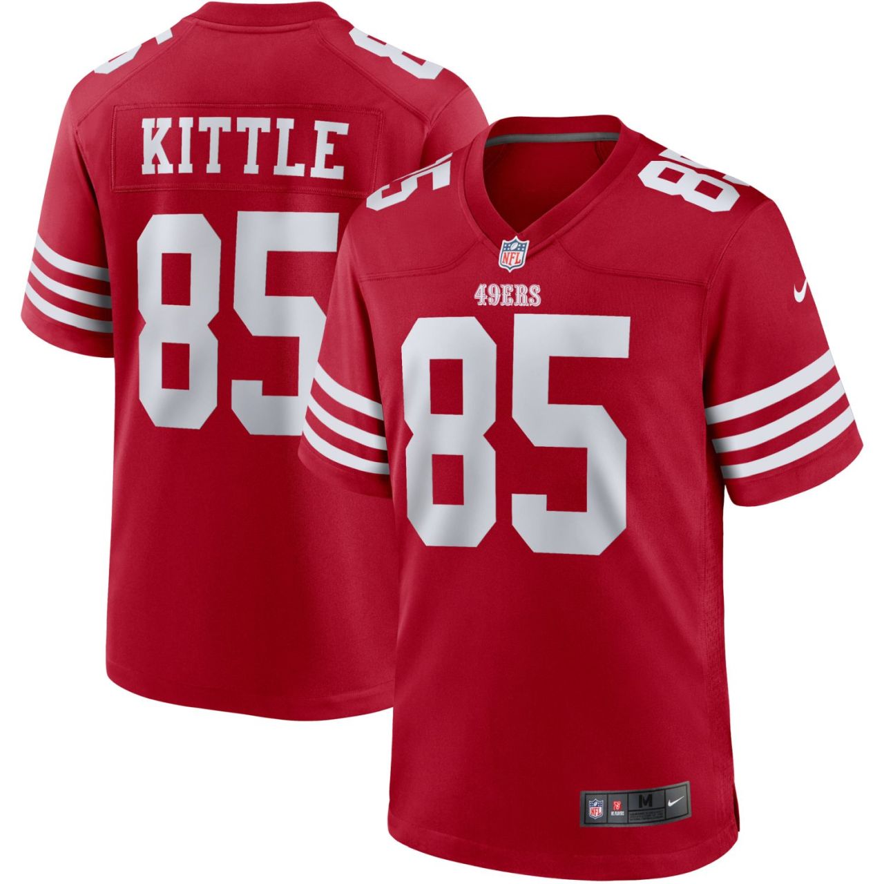 Nike GAME Jersey San Francisco 49ers #85 George Kittle von Nike