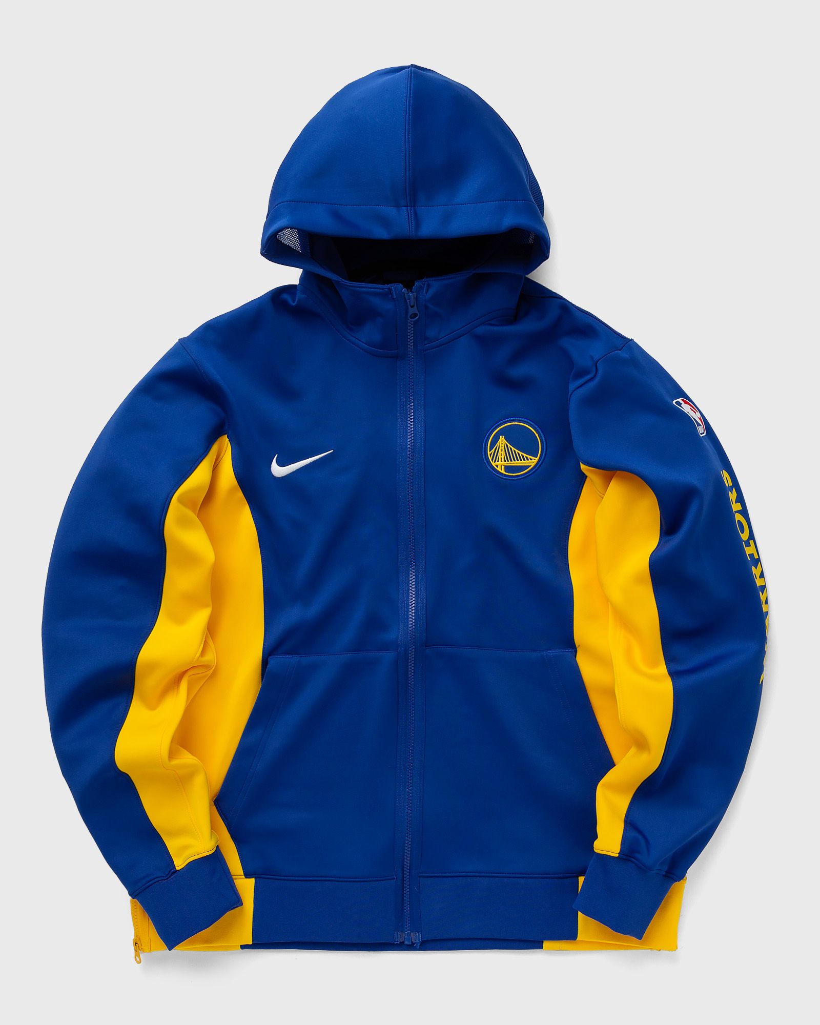 Nike Golden State Warriors Showtime Men's Nike Dri-FIT NBA Full-Zip Hoodie men Hoodies|Team Sweats|Zippers blue in Größe:L von Nike