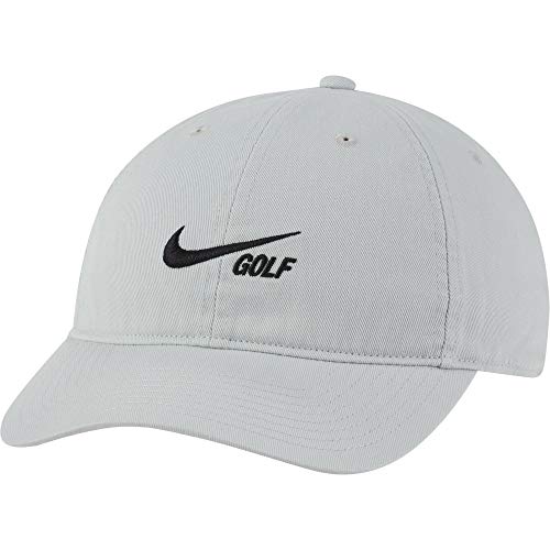 Nike Heritage86 Golfmütze, verstellbar, Photonenstaub, Anthrazit, Schwarz von Nike