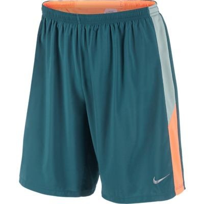 Nike Herren 9 pursuit 2-in-1 Short rt Night factor/sea spray/reflective silv, Größe Nike:L von Nike