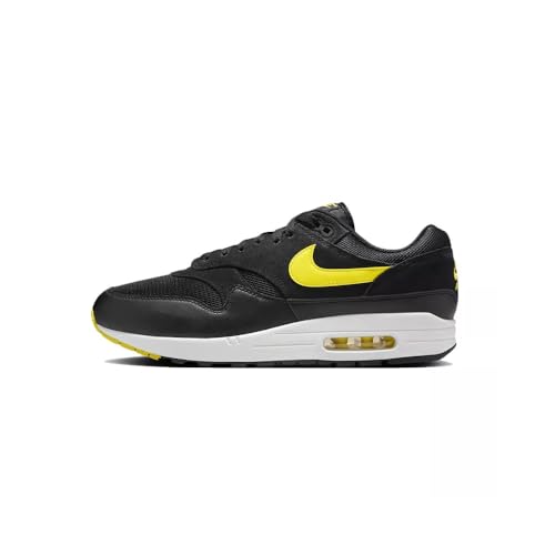 Nike Herren AIR MAX 1 ESS Sneaker, Black Opti Yellow Summit White, 45 EU Nike Herren AIR MAX 1 ESS Sneaker, Black Opti Yellow Summit White, 45 EU von Nike
