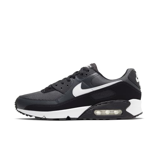 NIKE Herren AIR MAX 90 Sneaker, Iron Grey/White-DK Smoke Grey-Black, 40 EU von Nike