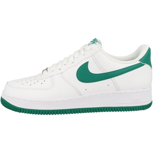 Nike Herren Air Force 1 '07 Sneaker, Weiß Malachit Weiß, 45 EU von Nike