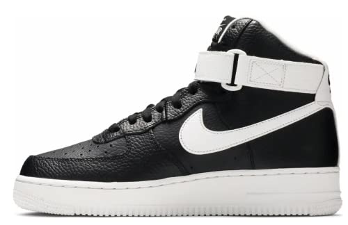 Nike Herren Air Force 1 High '07 Basketballschuh, Black White, 45.5 EU von Nike