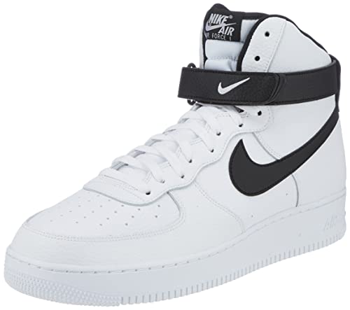 Nike Herren Air Force 1 High '07 Basketballschuh, Wei Xdf Schwarz, 47.5 EU von Nike