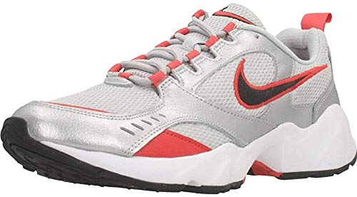 Nike Herren Air Heights Laufschuh, Grey Fog/Negro/Metallic Silver/Track Red, 42 EU von Nike