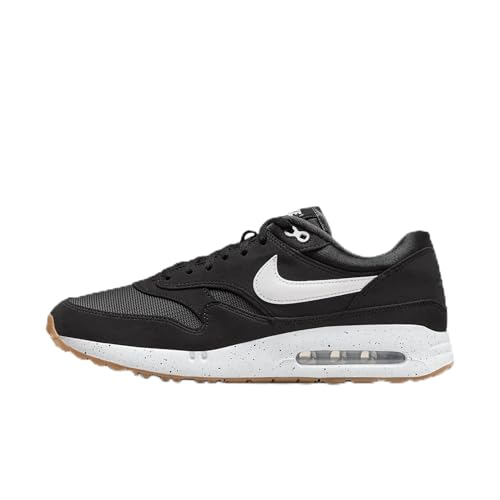 Nike Herren Air Max 1 '86 Og Golf-Sneaker, Schwarz/Anthrazit/Gum Mittelbraun/Weiß, 44.5 EU von Nike