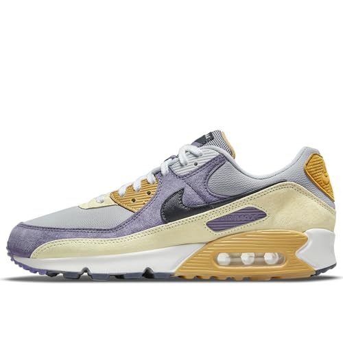 Nike Herren Air Max 90 Sneaker, Purple/Black/Grey, 37.5 EU von Nike