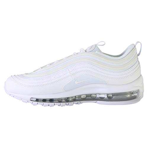 Nike Herren Air Max 97 (gs) Leichtathletikschuhe, Weiß (White/White/Metallic Silver 000) von Nike