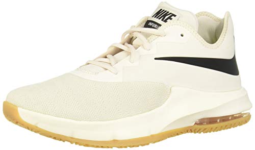 Nike Herren Air Max Infuriate Iii Low Basketballschuhe, Mehrfarbig (Phantom/Black/Wolf Grey/Gum Light Brown 5), 40 EU von Nike