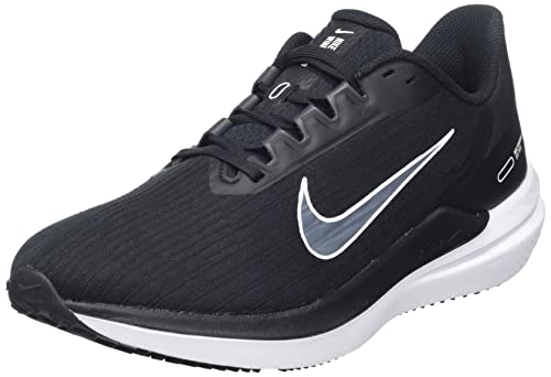 Nike Herren Air Winflo 9 Sneaker, Black/White-DK Smoke Grey, 42 EU von Nike