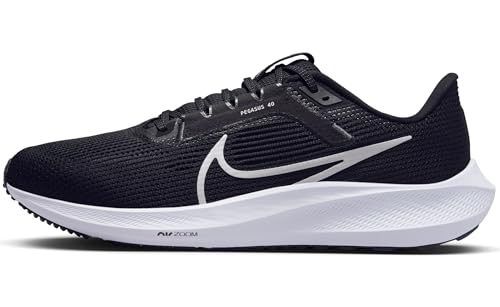 NIKE Herren AIR Zoom Pegasus 40 Sneaker, Black/White-Iron Grey, EU von Nike