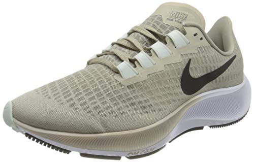 Nike Herren Air Zoom Pegasus 37 Running Shoe, Stone/Black-Light Army-Off Noir-Barely Green, 40.5 EU von Nike