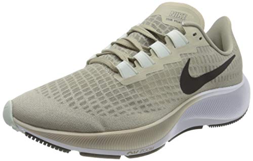 Nike Herren Air Zoom Pegasus 37 Running Shoe, Stone/Black-Light Army-Off Noir-Barely Green, 42.5 EU von Nike