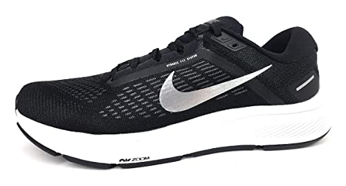 Nike Herren Air Zoom Structure 24 Running Shoe, Schwarz Black Off Noir Pure Platinum Metallic Silver, 40 EU von Nike