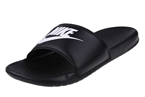 Nike Herren Benassi JDI Flip Flop, Schwarz (Black/White), 45 EU von Nike