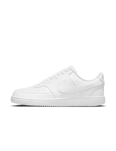 Nike Herren Court Vision Low Schuhe, White/White-White, 47.5 EU Nike Herren Court Vision Low Schuhe, White/White-White, 47.5 EU von Nike