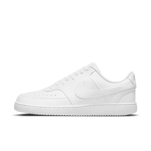 Nike Herren Court Vision Low Schuhe, White Weit, 42,5 EU (US 9) von Nike