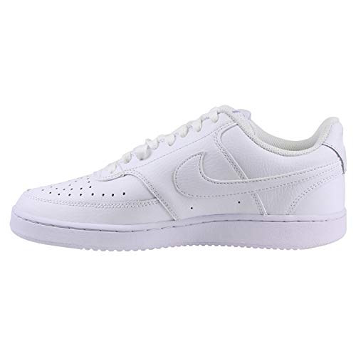 Nike Herren Court Vision Low Sneaker Basketballschuhe, White, 46 EU von Nike