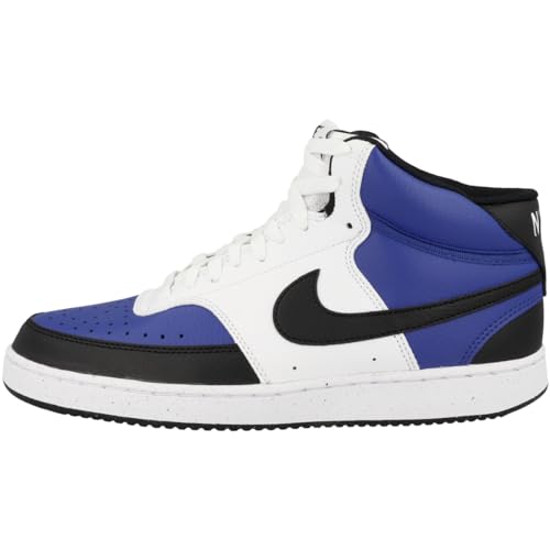 Nike Herren Court Vision Mid Nn Af Sportschuh, Game Royal White Black Fq8740 480, 47.5 EU von Nike