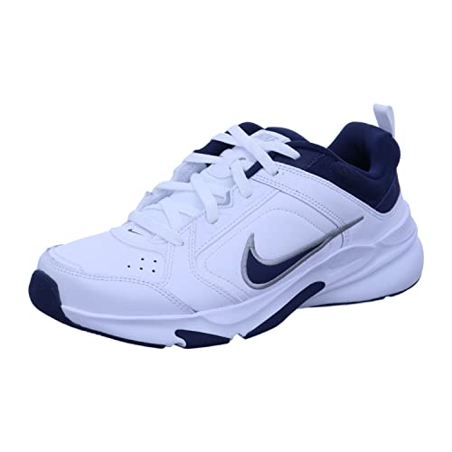 Nike Herren Nike Defy All Day Training Shoe, White Midnight Navy Mtlc Silver, 38.5 EU von Nike