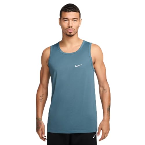 Nike Herren Df TaRlgd Su23 T-Shirt, Smokey Blue, M von Nike