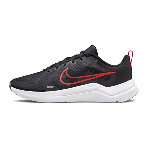 Nike Herren Downshifter 12 Sneaker, Black White Dk Smoke Grey Lt Smoke Grey, 42 EU von Nike